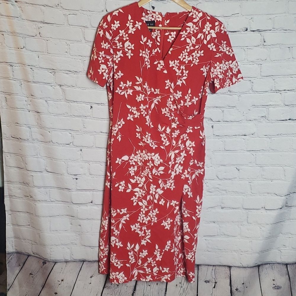 ‎Leslie Fay Floral Dress